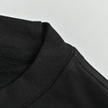 Moncler 26SS Archive Artistic Script Logo Crew Neck Sweatshirt — Black